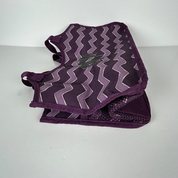 ThirtyOne Organizing Utility Keep it Tote Shoulder Bag Purple Chevron Caddy‎ - Picture 7 of 13
